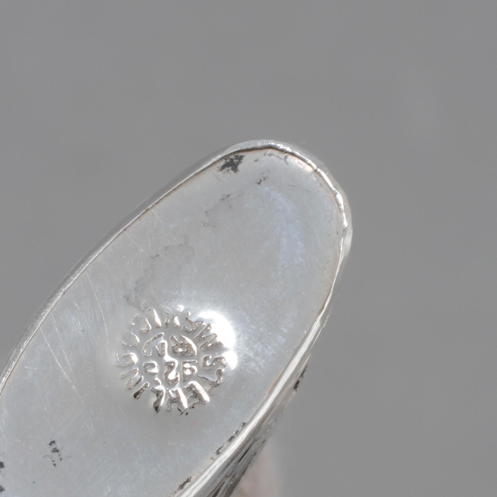 PARTI SILVER, sex delar, mestadels Sverige, 1900-tal, total vikt 407 gram.