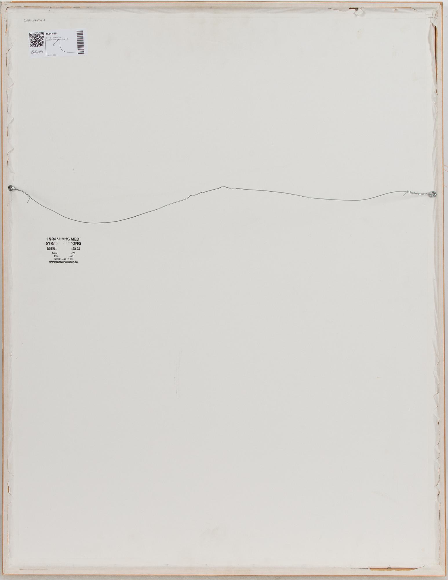 Bengt Lindström, "Girigheten". Ur "De sju dödssynderna".