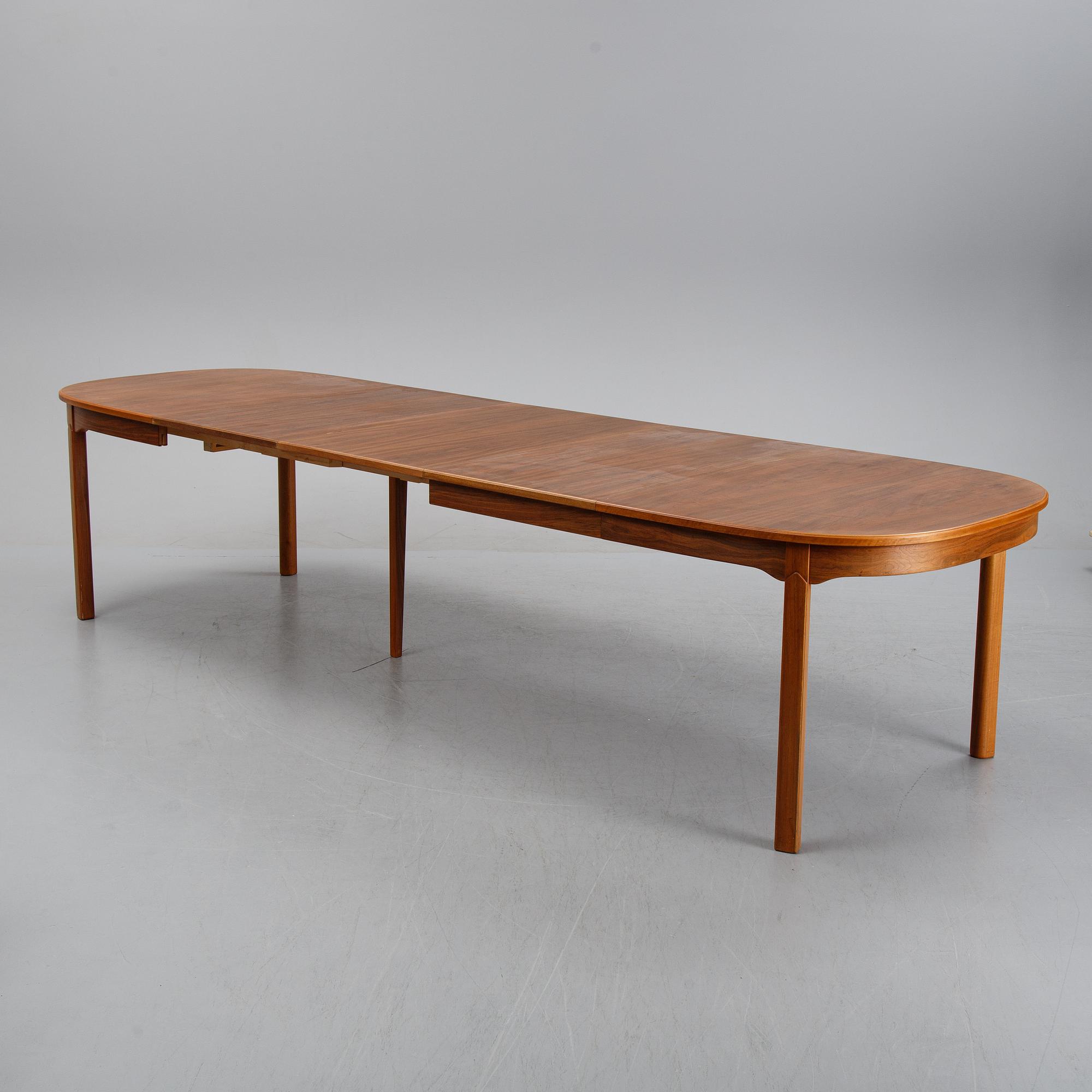 Carl Malmsten, matgrupp, 5 delar, "Ambassadör", Åfors Möbelfabrik.