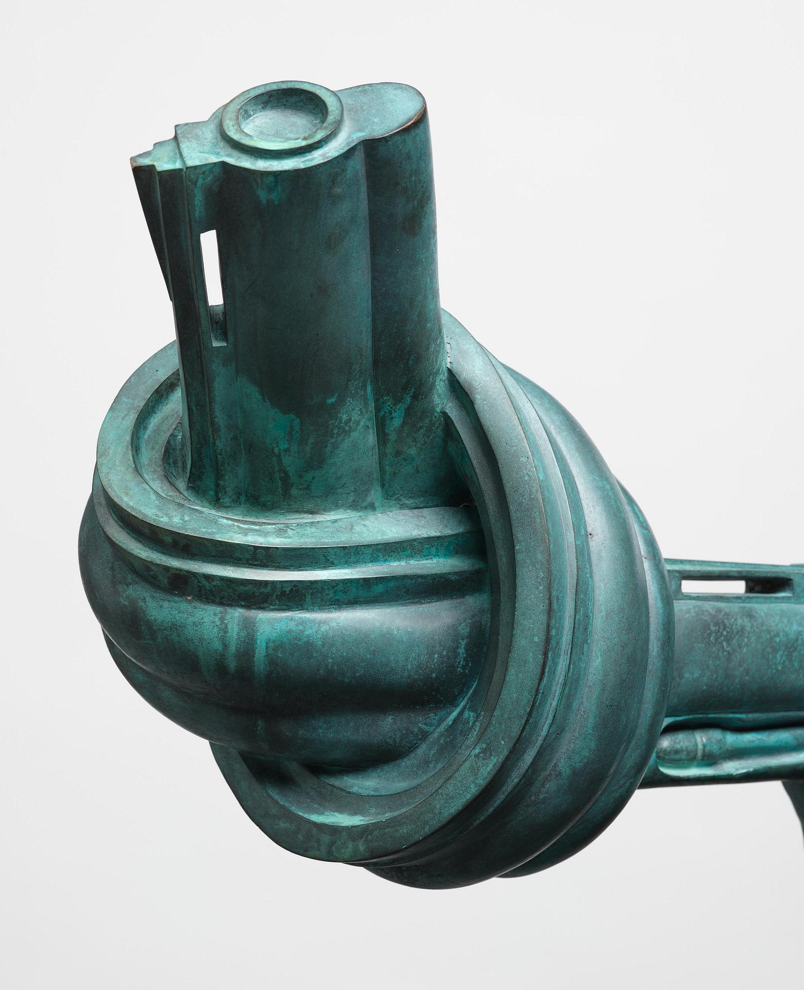 Carl Fredrik Reuterswärd, "Non Violence".