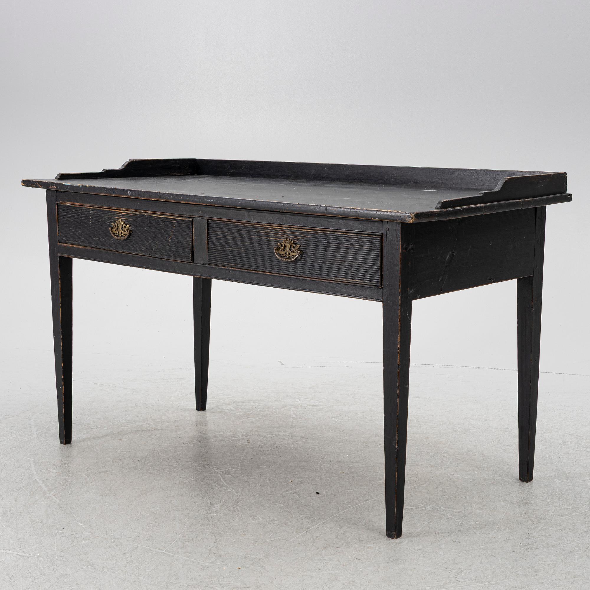 Skrivbord, 1800-talets hälft.