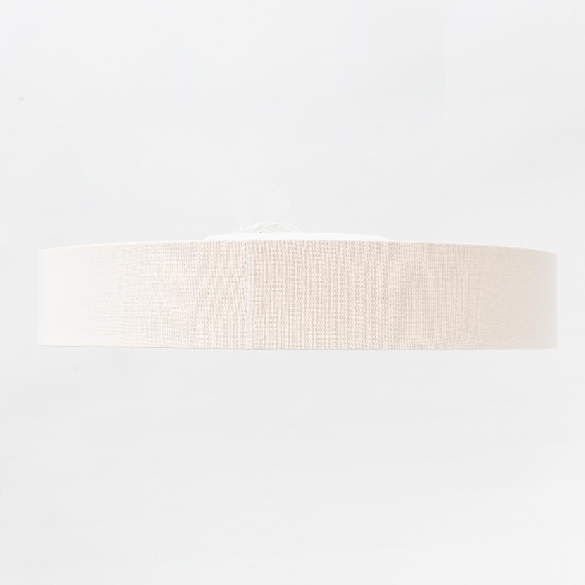 A acrylic and textile ceiling light, Luxus, Vittsjö.