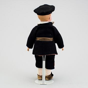 A bisque headed character doll 500 by Armand Marseille, Germany, ca 1910.