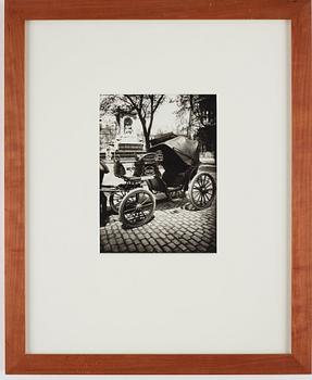 Eugène Atget, fotografi stämpel a tergo.