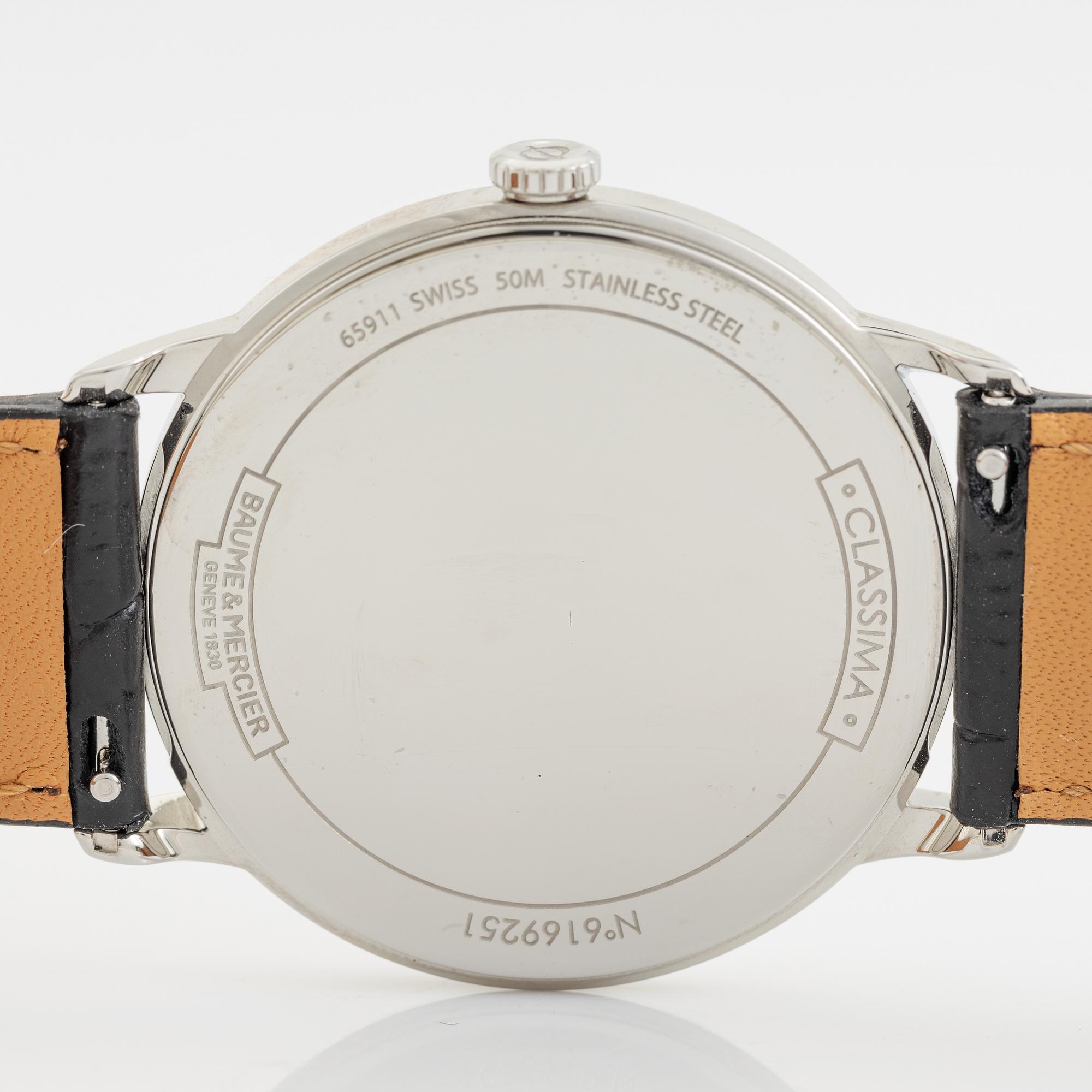 Baume & Mercier, Classima, armbandsur, 40 mm.