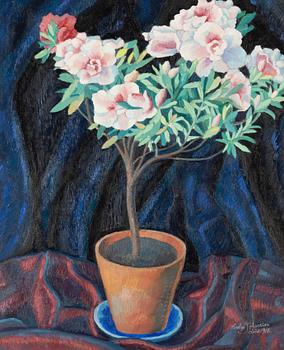 Helge Johansson, oil on canvas, signed and dated Öland 1915.