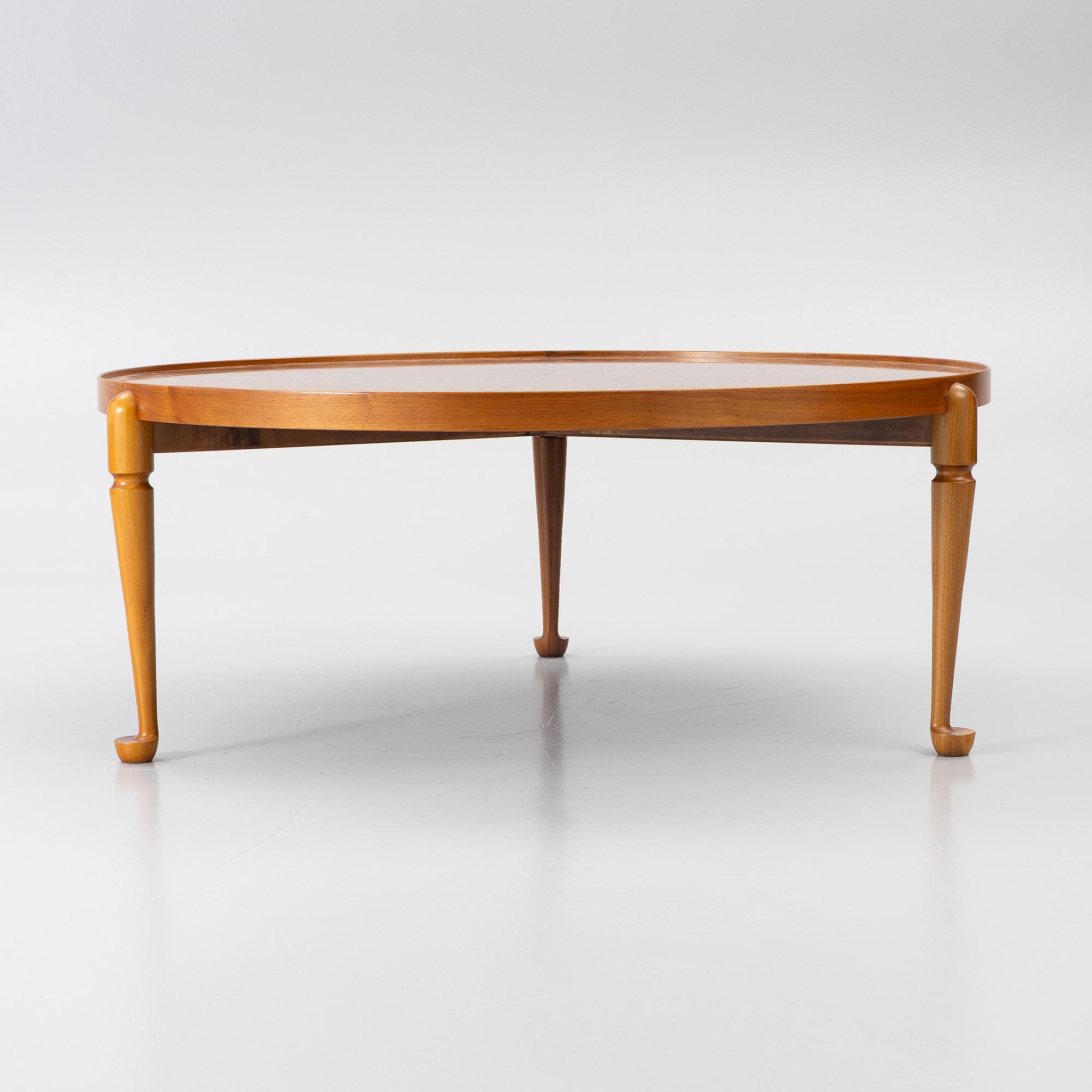 Josef Frank, Coffee table, model 2139, Firma Svenskt Tenn, after 1985.