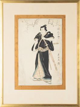 Utagawa Kunisada, träsnitt, Japan, 1800-tal.