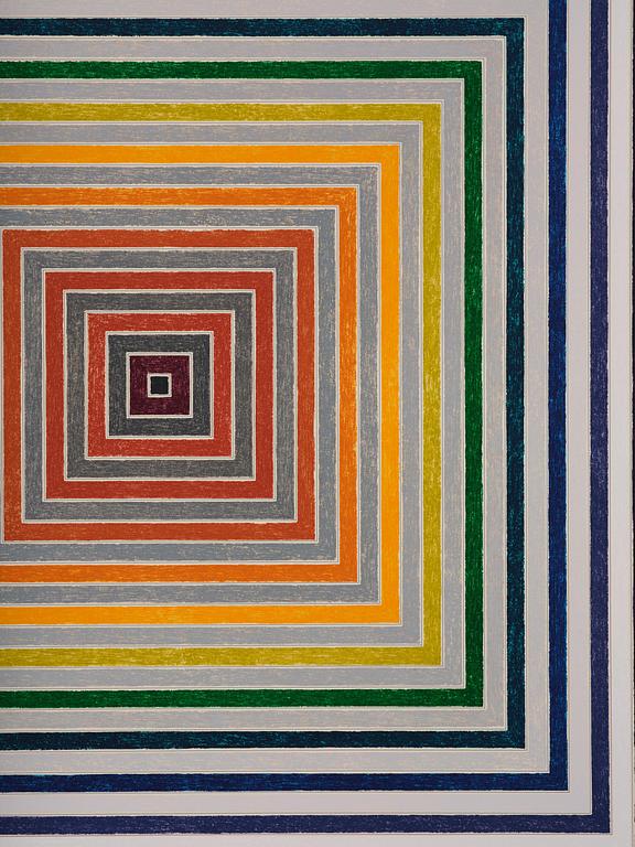 Frank Stella, "Double Gray Scramble".