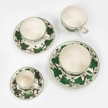 A 57-piece dinner and coffee service, 'Napoleon Ivy', Wedgwood, England.