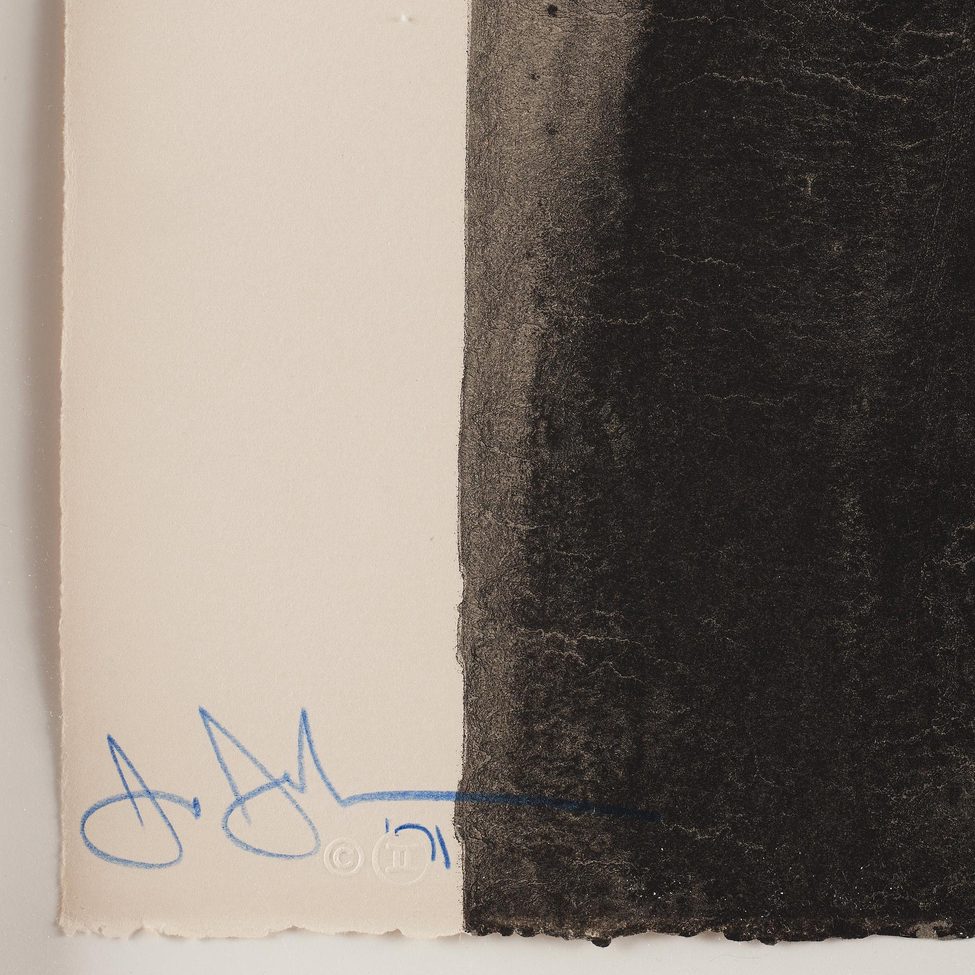 Jasper Johns, "Leg and Chair", from "Fragment - According to What".