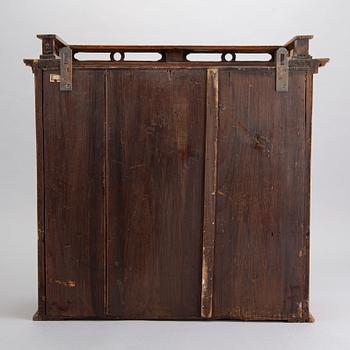 An 18/19th century cabinet, according to information Prague, Czech Republic.