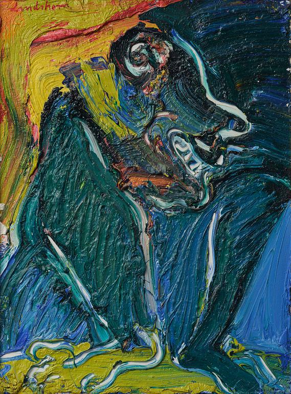 Bengt Lindström, "L'Homme Bleu".