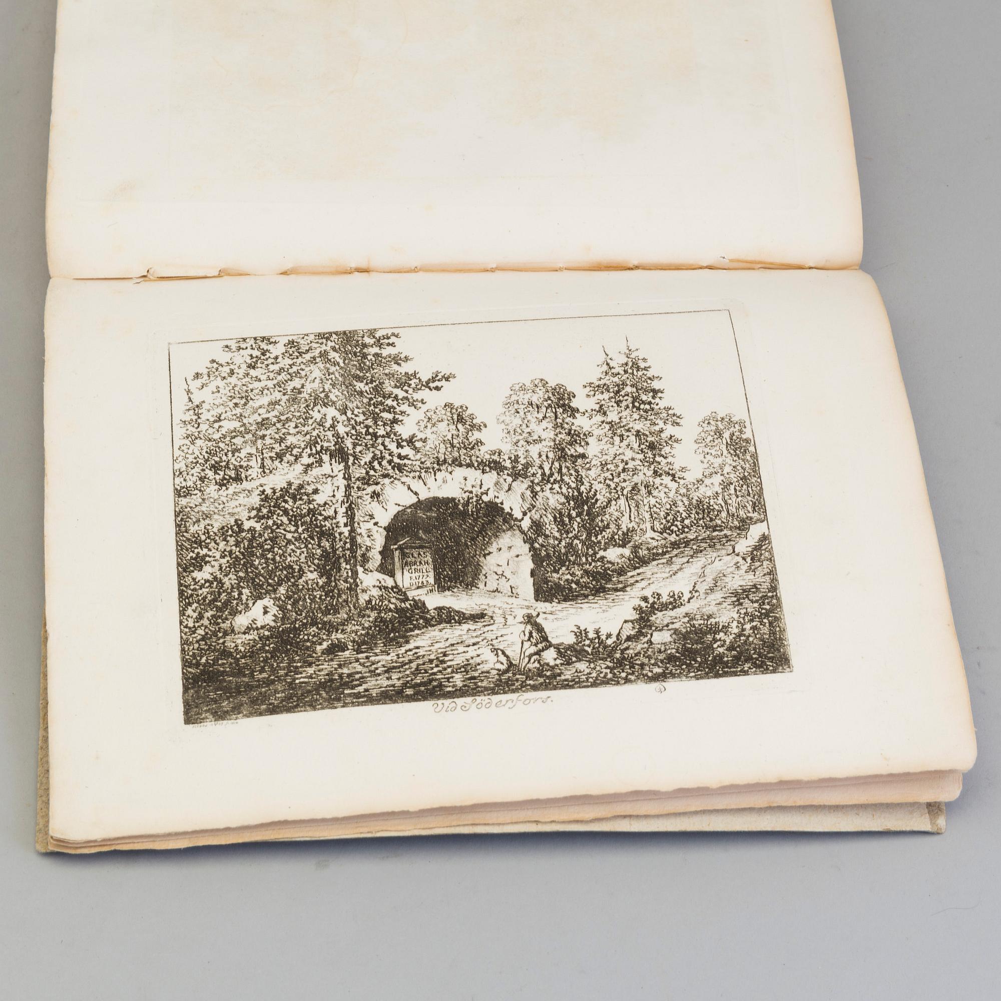 BOK, Linnerhielms klassiska illustrerade reseböcker från sekelskiftet 1800.