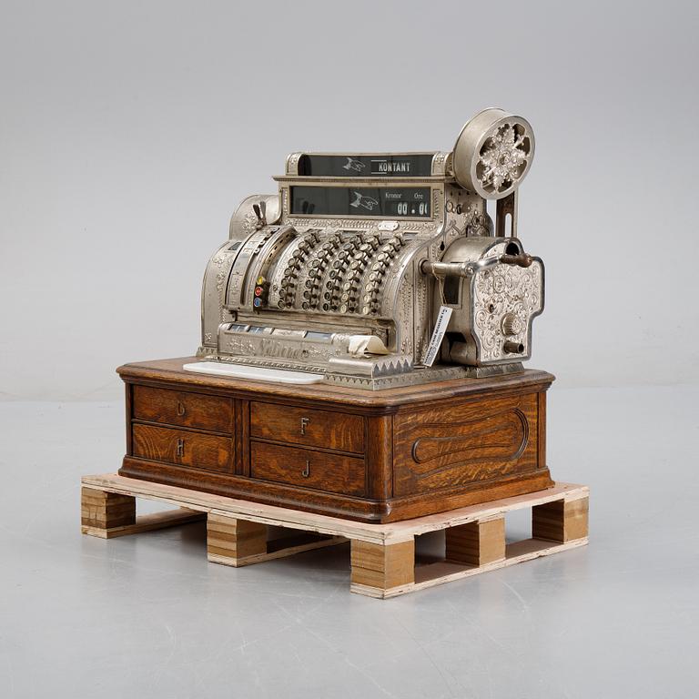 A 'National' cash register from USA, early 20th Century.