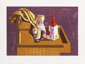 Edward Jarvis · EDWARD JARVIS, färglitografi, signerad, numrerad 10/125.