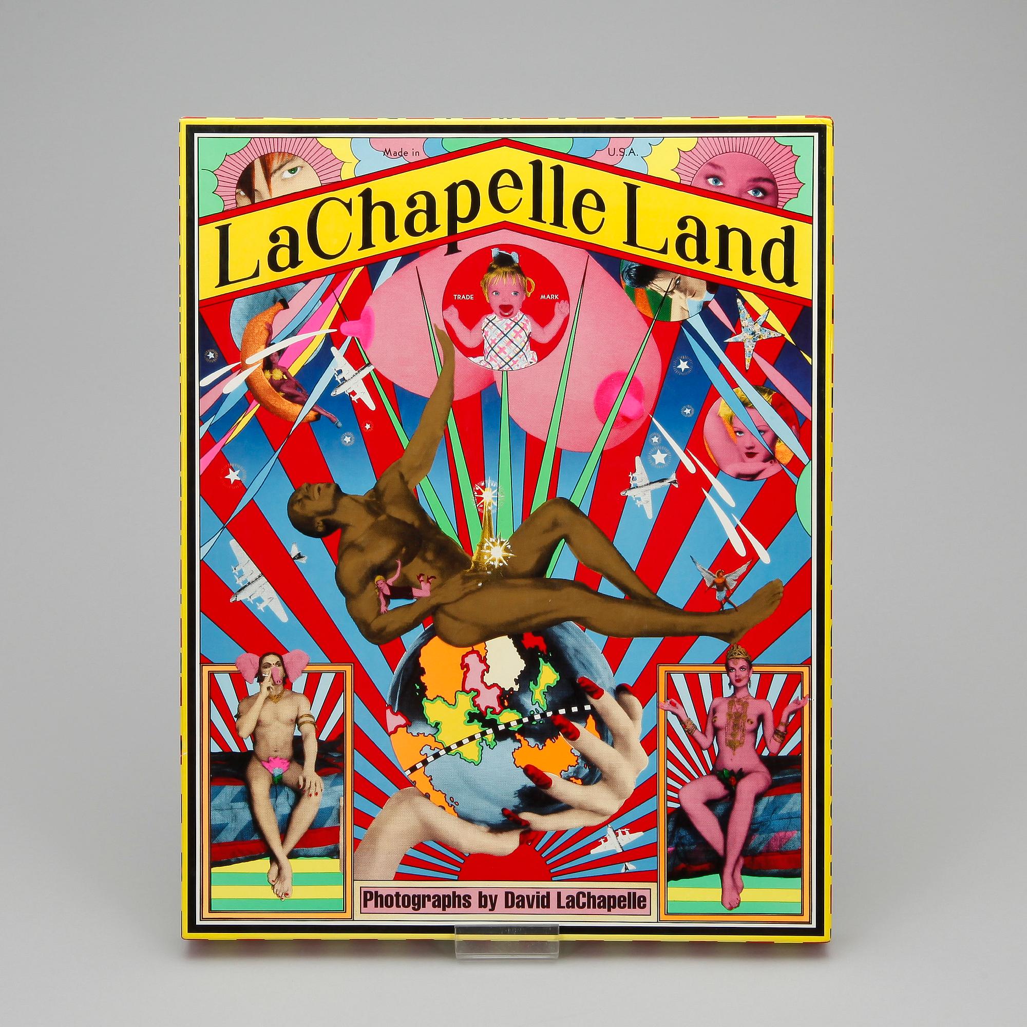 FOTOLITTERATUR, "LaChapelle Land", fotografier av David LaChapelle, första upplagan, numrerad 07372, New York, 1996.