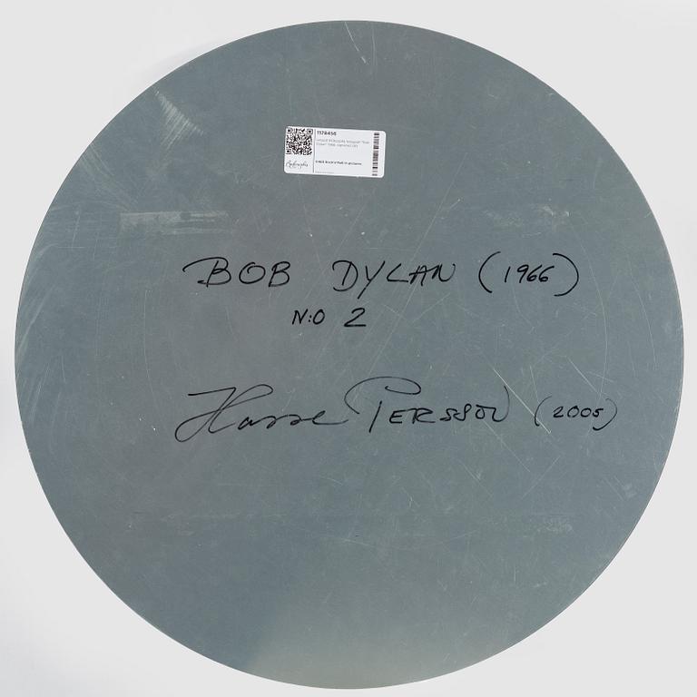 HASSE PERSSON, photograph "Bob Dylan", 1966, signed.