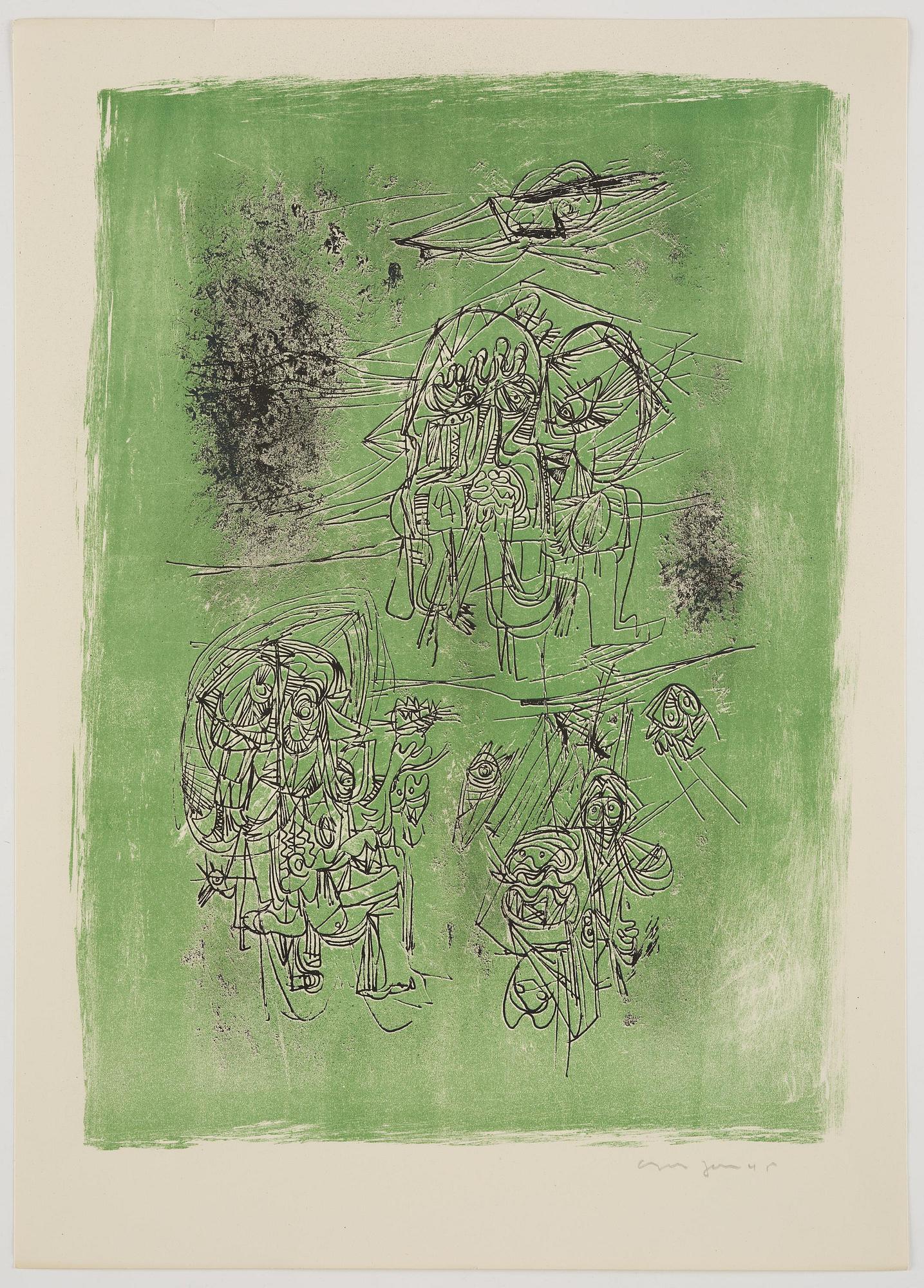 Asger Jorn, "8 Litografier".