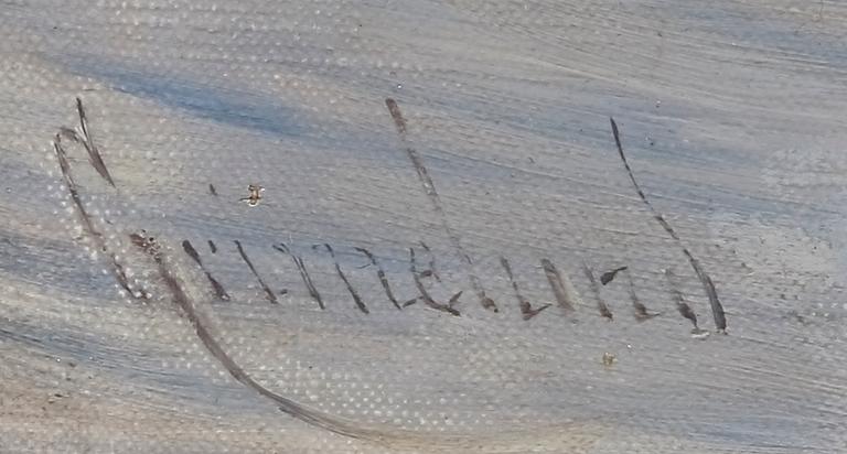 GRIMELUND, JOHANNES MARTIN, olja på duk. Sign.