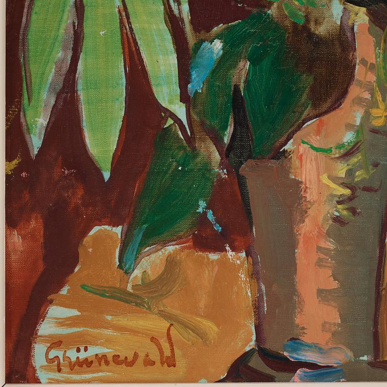ISAAC GRÜNEWALD,  Canvas laid down on panel, Signed Grünewald.
