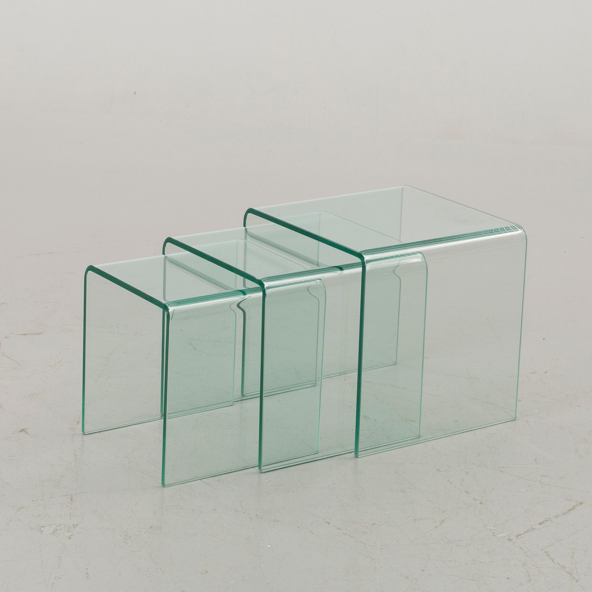 SATSBORD, 3 delar, modern tillverkning,