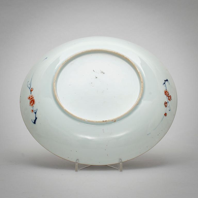 TALLRIK, porslin, Kina, 1700-tal.