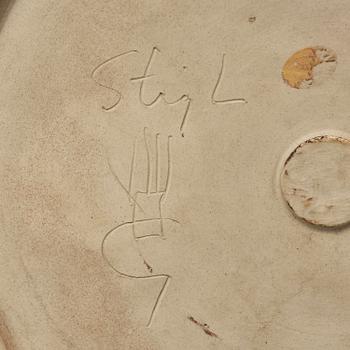 Stig Lindberg, a stoneware urn, Gustavsberg Studio 1967.
