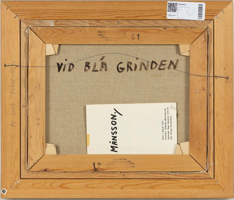 Gösta Månsson, "Vid blå grinden".