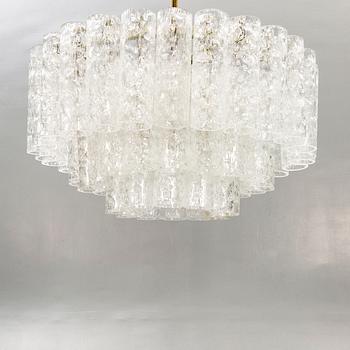 Doria Lichtenwerken, ceiling lamp, Austria, mid-20th century.