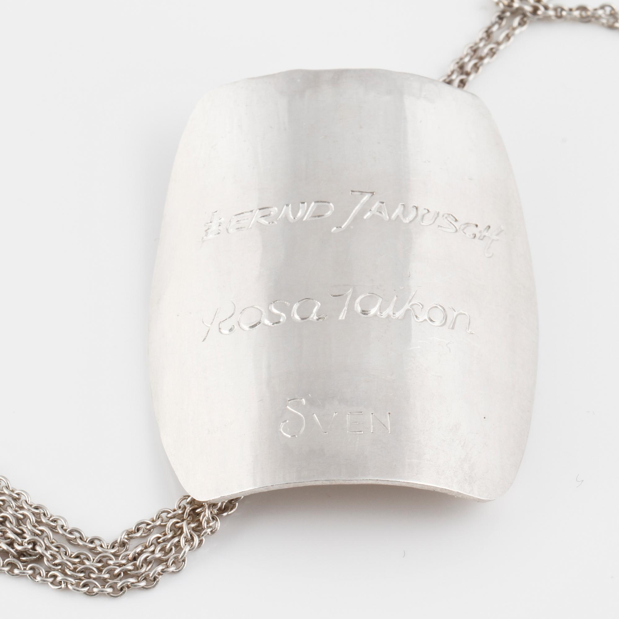 COLLIER, Rosa Taikon, Stockholm, 1971.