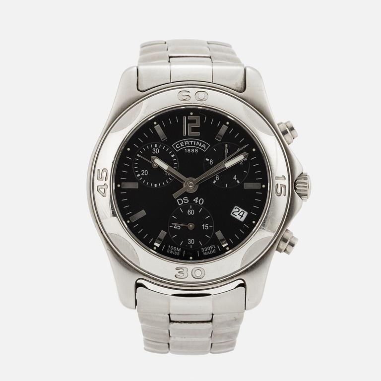 CERTINA, DS 40, wristwatch, chronograph, 38 mm.