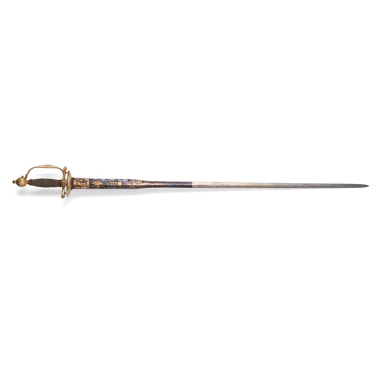 Hedersvärja förärad överste AF Påhlman 1790 av Gustav III.