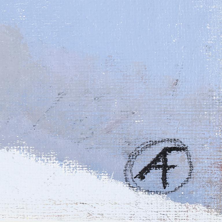 ANITA FRÖDING, olja på duk, signerad.