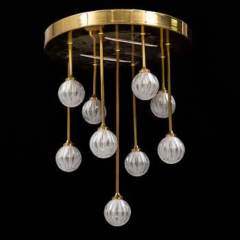 A Christoph Palme ceiling light, second half of the 20th century.