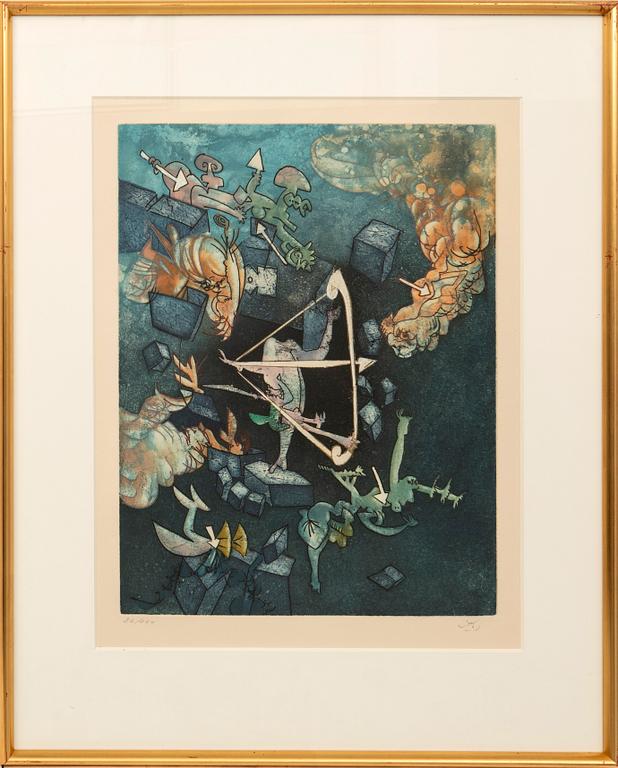 Roberto Matta, "Les Pretendans" ur "Hom'mere III".