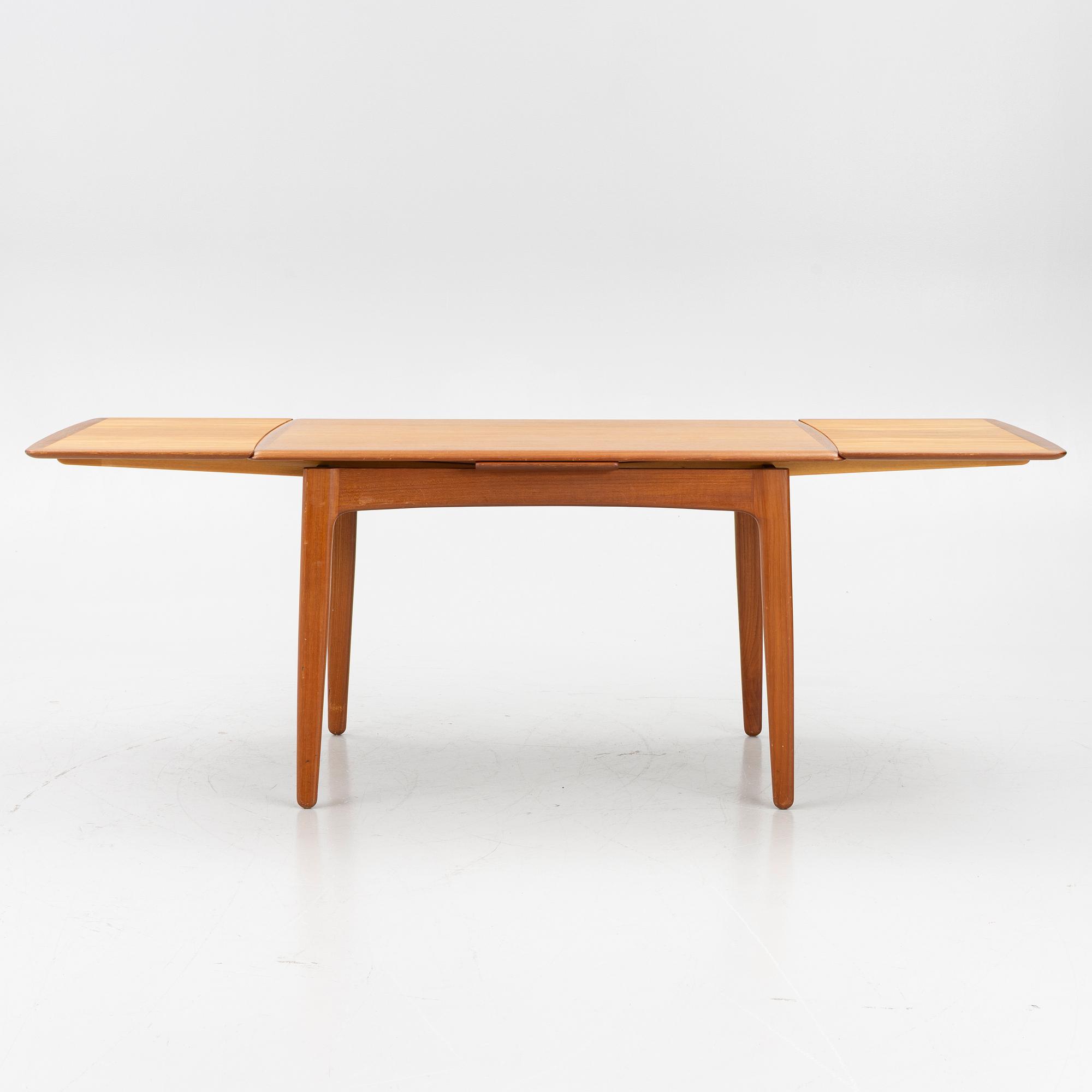 Svend Aage Madsen, dining table, K. Knudsen & Son, 1960s.