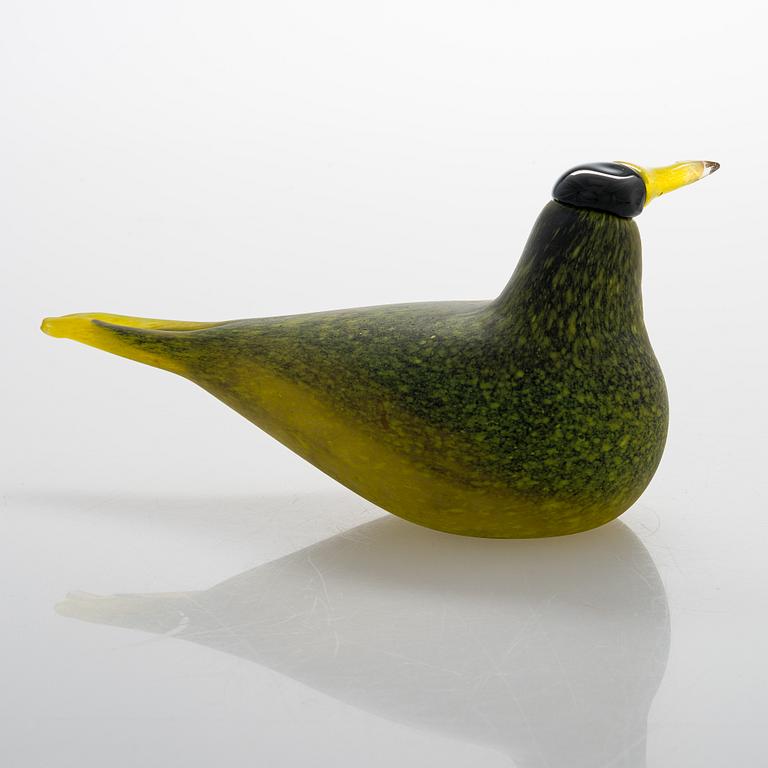 Oiva Toikka, A glass bird, signed O. Toikka Nuutajärvi.