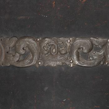 A Swedish baroque chest, circa 1700.