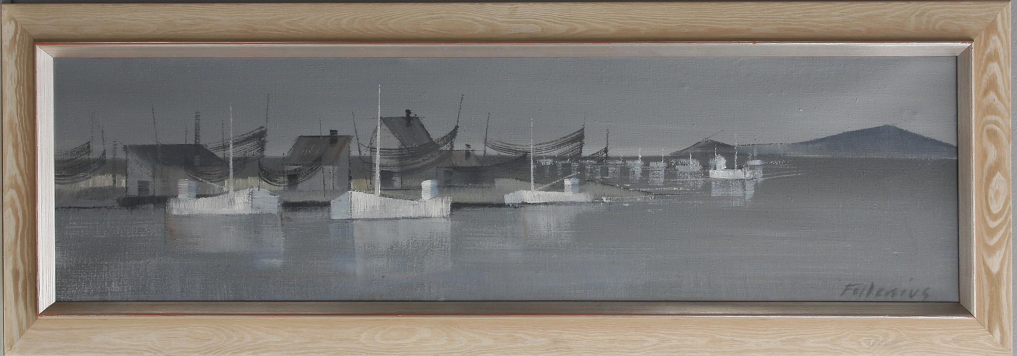 HANS BÖRJE FELLENIUS, olja på duk, sign.