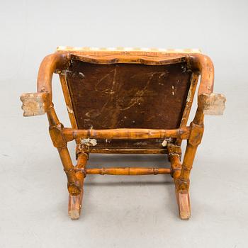An 18th century chair.