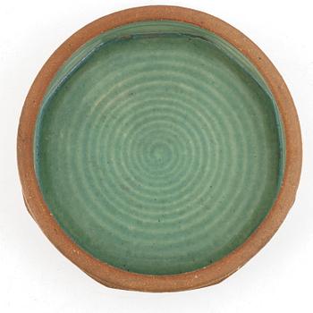 Signe Persson-Melin, bowl. Stoneware, hand-signed and dated 1965.