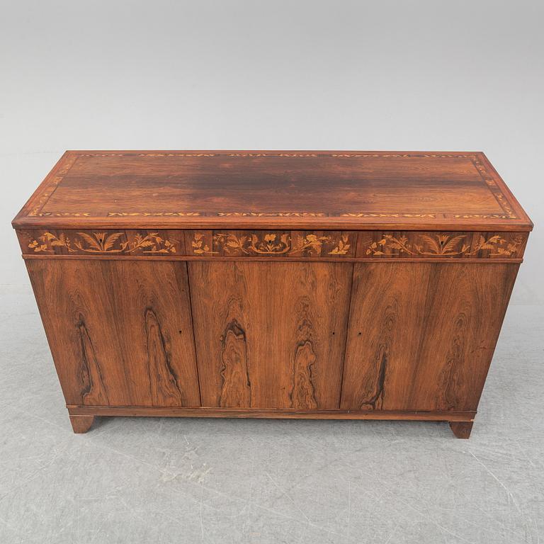 CARL MALMSTEN, an inlay 'Löwing' sideboard, designed in 1932.