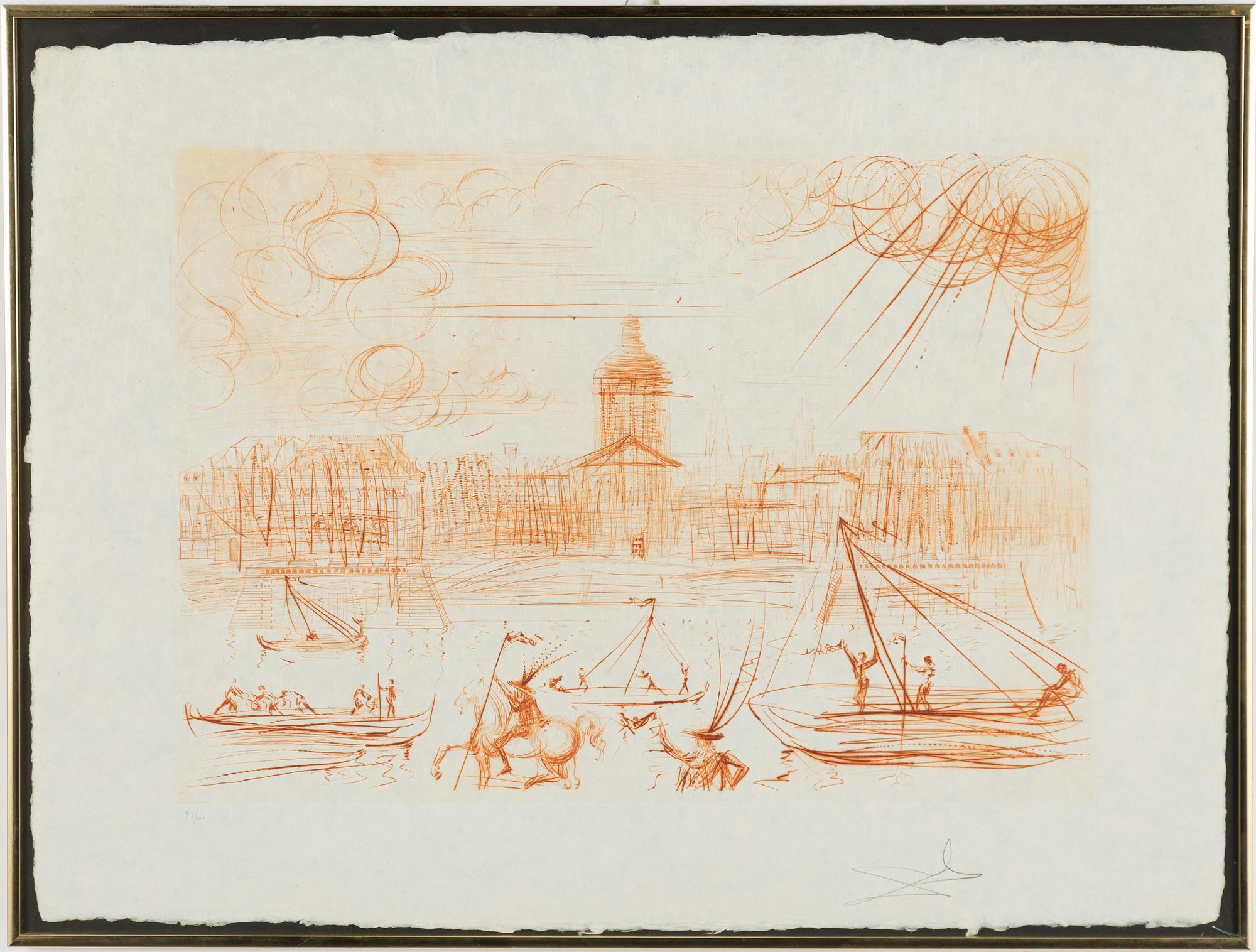 Salvador Dalí, "L'académie de Paris".