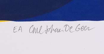 Carl Johan De Geer, "Skända flaggan-Vägra vapen".