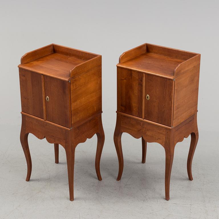 A pair of 'Sandbro' bedside tables from IKEA.