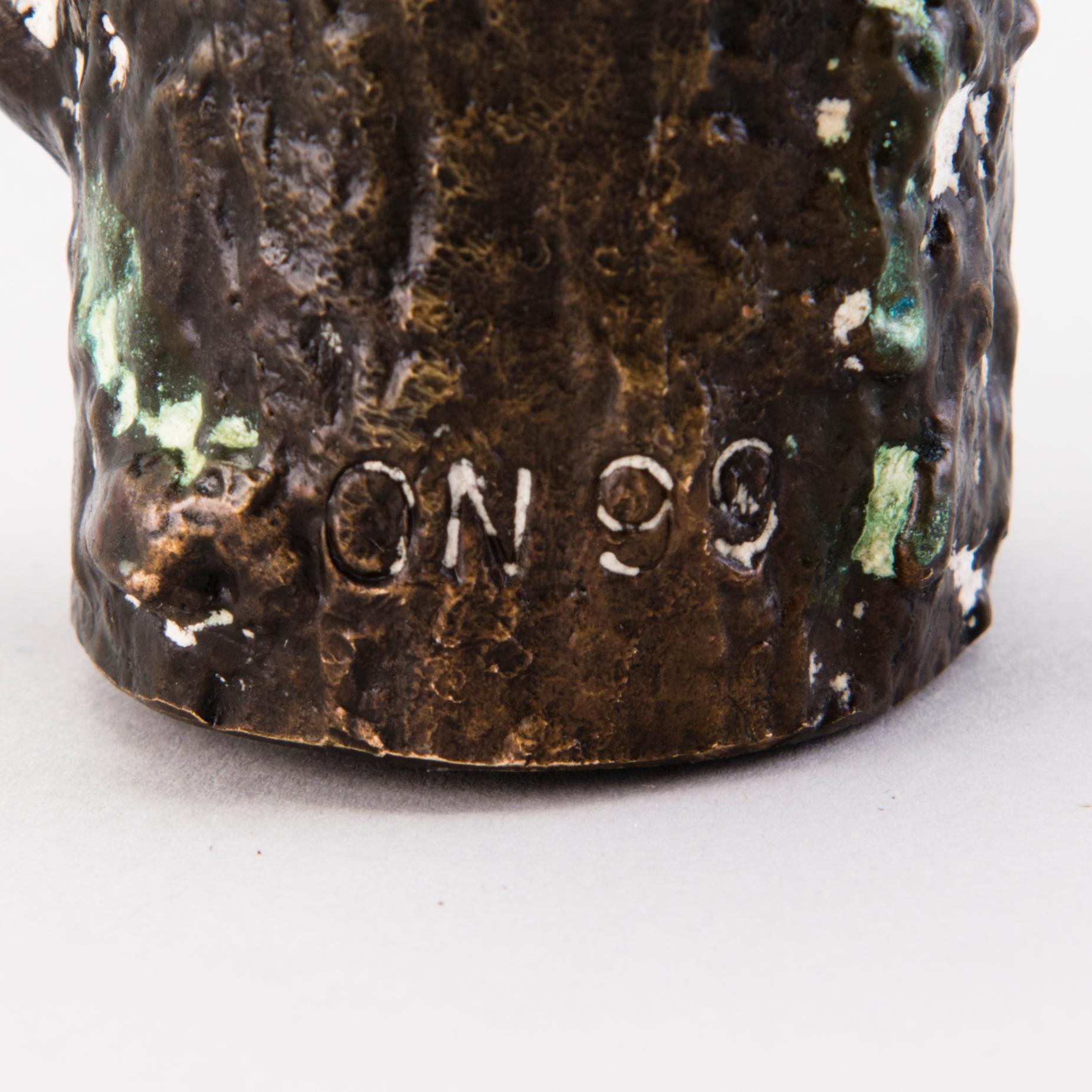 OSMI NYSTRÖM, bronze, signed and dated -99.