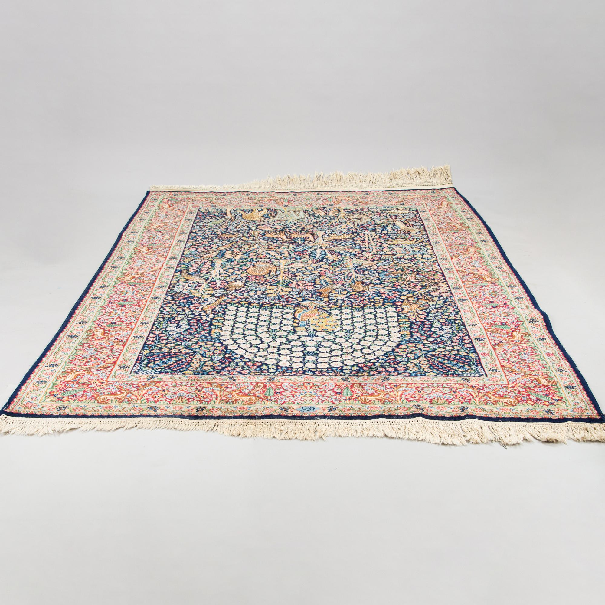 Matta, Kirman-Rawar Millefleur. 175 x 275 cm.