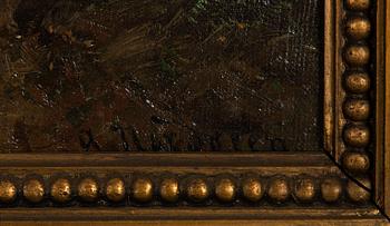 Axel Nordgren, Fiskare vid vattenfall.