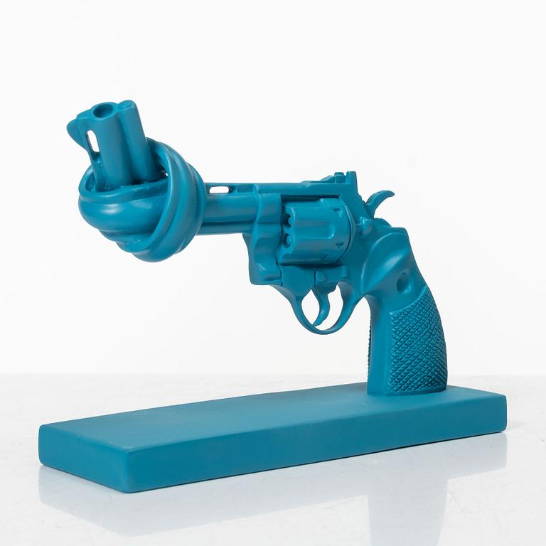 Non-Violence Art Project, "Non-Violence Twilight Blue".